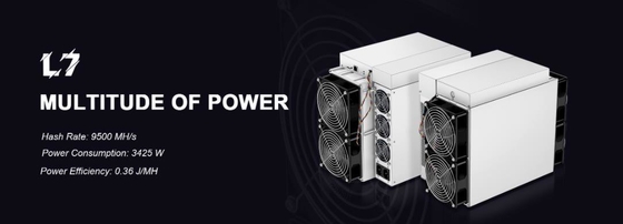 Vorbestellung Bitmain Antminer L7 Bergwerksmaschine Ltc-Doge Asic Crpto